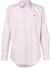 Vivienne Westwood Contrast Logo Shirt - Pink