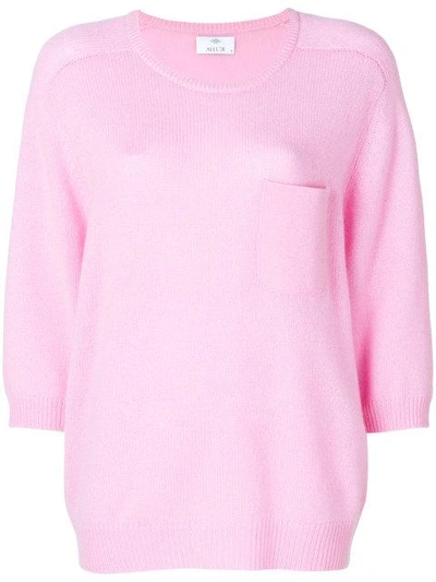 Allude Patch Pocket Cashmere Jumper