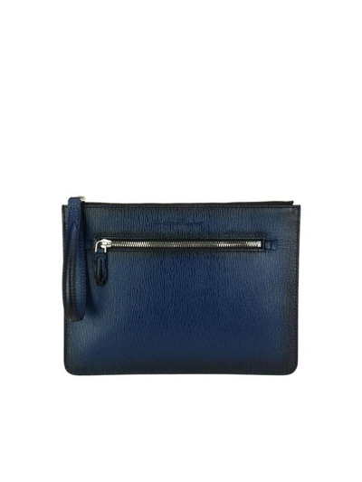 Ferragamo Pouch In Navy