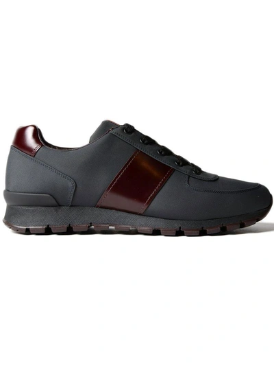 Prada Match Race Sneakers In Rhx Antracite granato ModeSens
