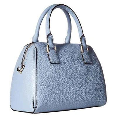 Pre-owned Kate Spade Prospect Place Small Pippa Satchel - Bright Papaya - Pxru6626-458 In Light Blue