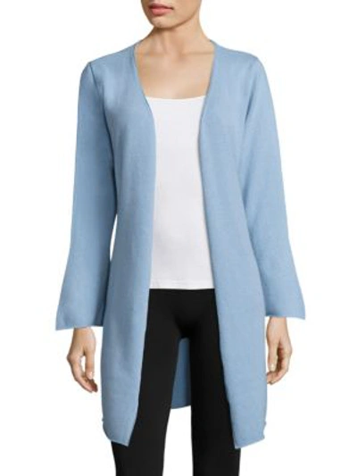 Arlotta Cashmere Short Duster In Blue