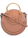 Chloé Chc17ws331hgp Nougat  Leather/fur/exotic Skins->leather