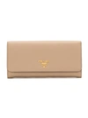 Prada Saffiano Foldover Wallet
