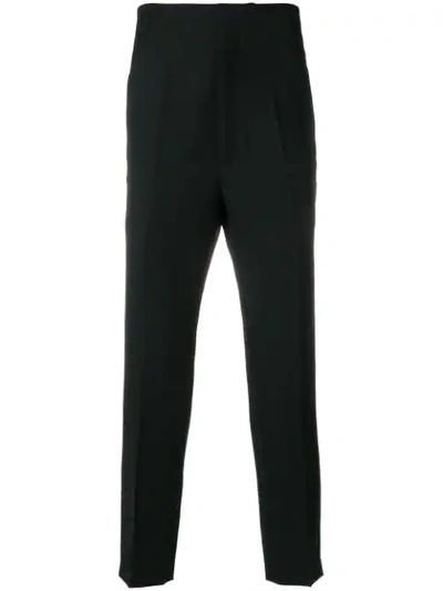 Haider Ackermann Tailored Dropped Crotch Trousers In Black
