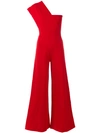 Stella Mccartney Asymmetric Jumpsuit - Red