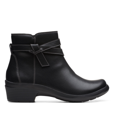 Clarks Women's Angie Spice Booties In Black