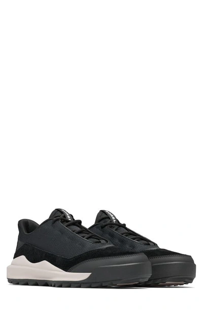 Sorel Men's Ona 718 Low-profile Lace-up Sneaker Men's Shoes In Black/heatwave