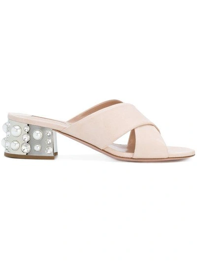 Sebastian Embellished Heel Sandals