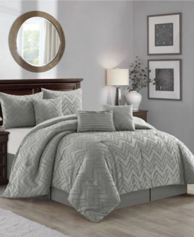 Stratford Park Frida Comfortersets Bedding In Gray