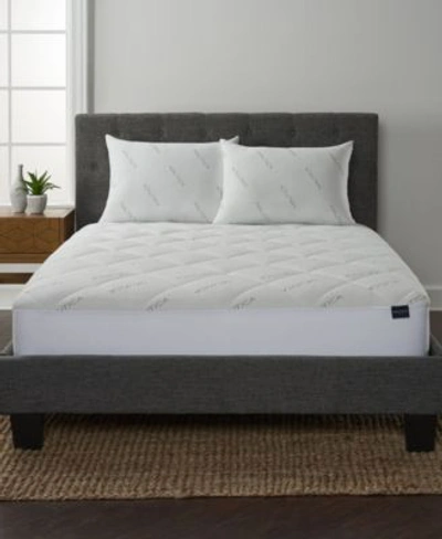 Nautica Home Comfort Knit Mattress Pad Collection In White