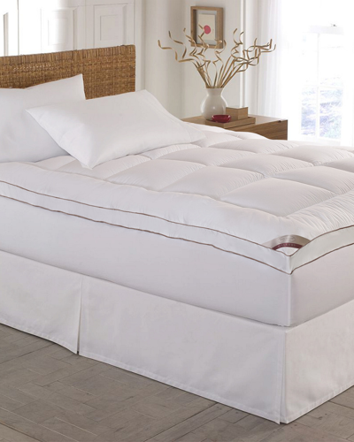 Kathy Ireland Gallery Gusseted Mattress Pad In White