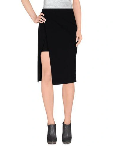 Mason Midi Skirts In Black