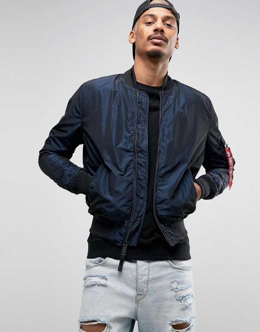 alpha industries slim fit bomber