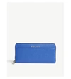 Michael Michael Kors Mercer Leather Wallet In Elctric Blue