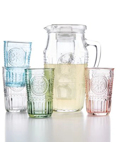 Bormioli Rocco Romantic Glassware Collection In Light Blue