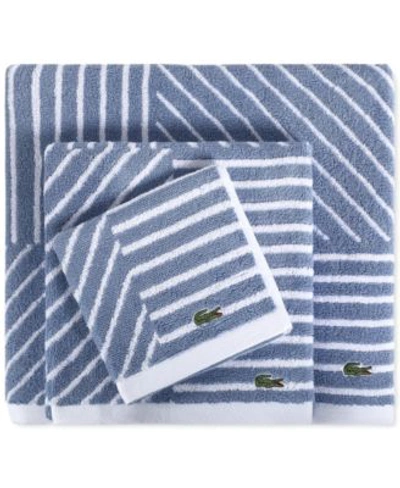 Lacoste Home Guethary Bath Towels Bedding In Sand