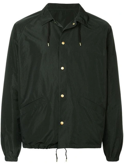 Kolor Black Nylon Coach Jacket