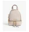 Michael Michael Kors Rhea Extra-small Leather Backpack In Soft Pink