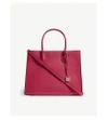 Michael Michael Kors Mercer Large Grained Leather Tote Bag In Ultra Pink