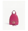 Michael Michael Kors Rhea Extra-small Leather Backpack In Ultra Pink