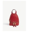 Michael Michael Kors Rhea Extra-small Leather Backpack In Bright Red
