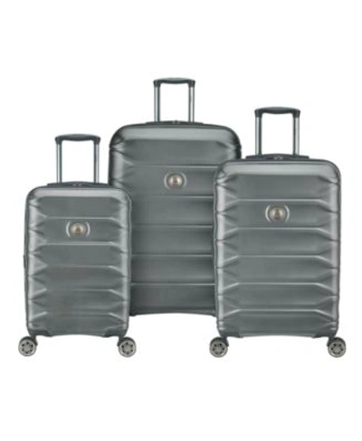 Delsey Meteor Hardside Spinner Luggage Collection Created For Macys In Harbor Grey