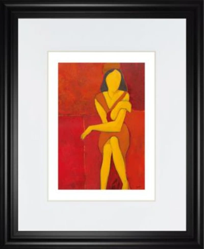 Classy Art In View Of By Augustine Framed Print Wall Art Collection In Red