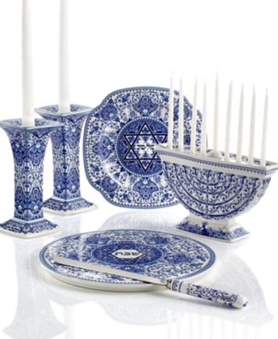Spode Judaica Collection In Blue