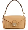 Longchamp Mademoiselle Calfskin Leather Crossbody Bag - Beige In Cuoio