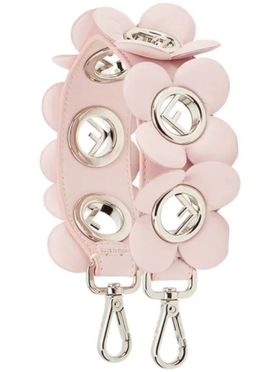 Fendi Mini Strap You Bag Strap In Pink