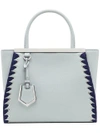 Fendi 2jours Tied Detail Tote - Blue