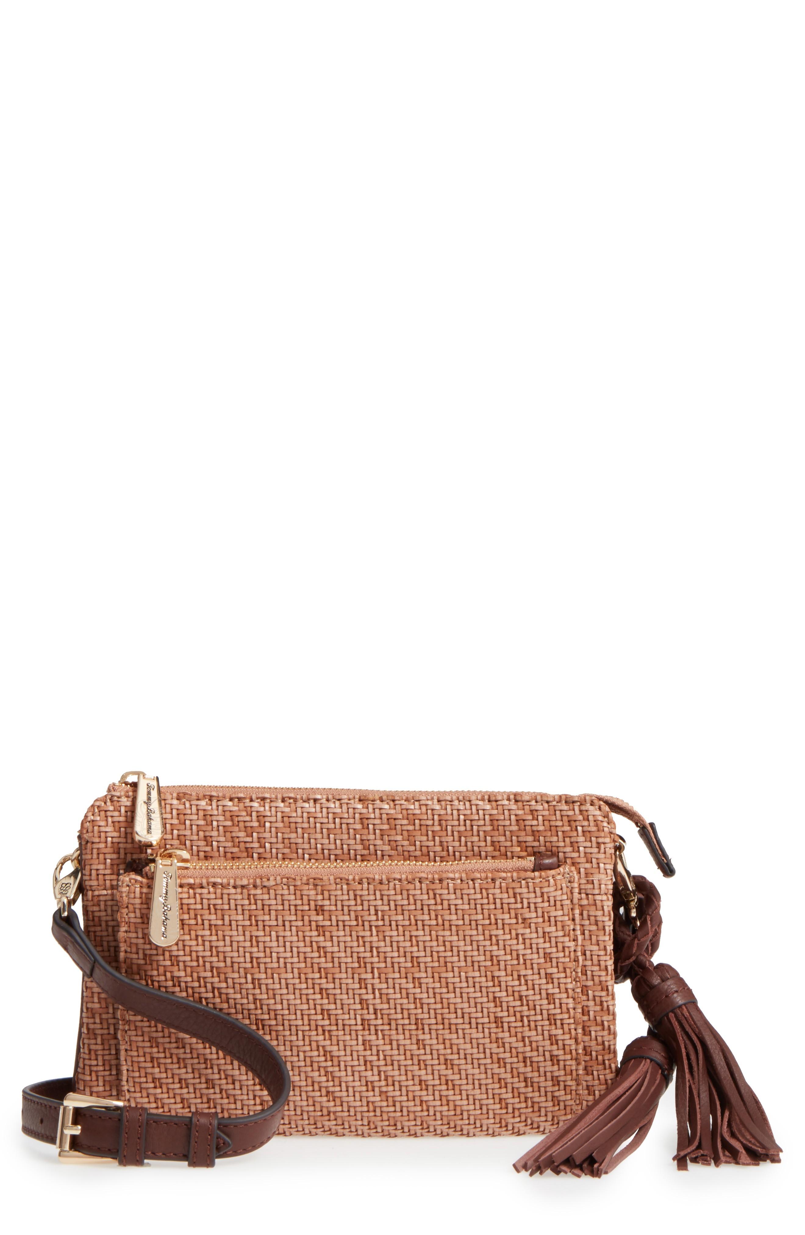 tommy bahama leather crossbody