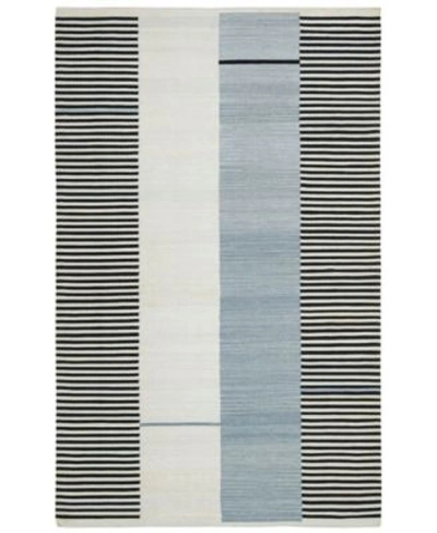 Ralph Lauren Aryn Stripe Lrl7310c Slate Area Rug Collection