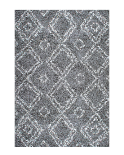 Nuloom Iola Shag Rug In White