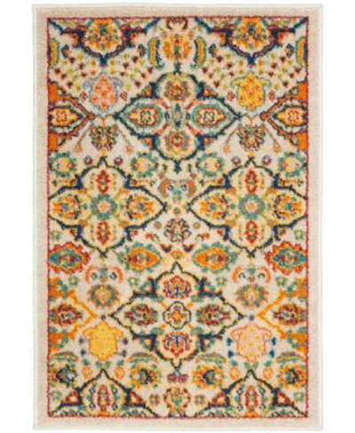 Nourison Allur Alr03 Area Rug In Turquoise