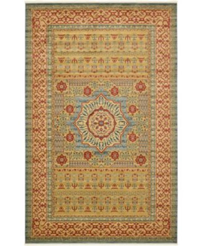 Bayshore Home Wilder Wld4 Area Rug Collection In Navy Blue