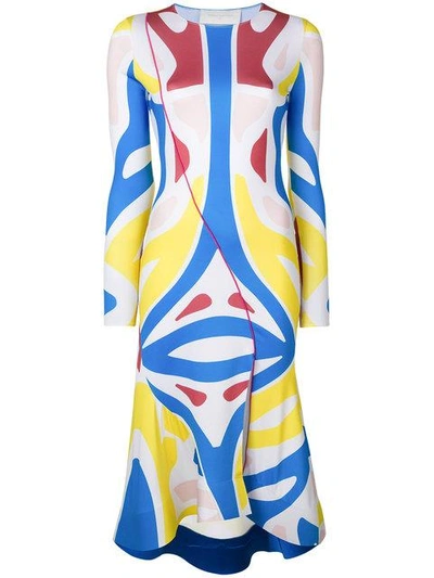esteban cortazar blue dress Esteban Cortazar Blue Size 2 Dress – Swap Boutique main image 0
