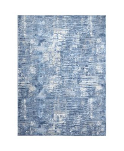 Global Rug Designs Barstow Bar02 Area Rug In Gray