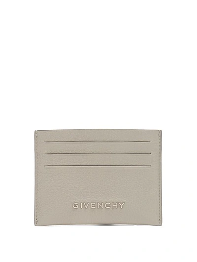 Givenchy Pandora Leather Cardholder In 051 Grey