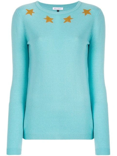 Bella Freud Star Spangled Sweater - Blue