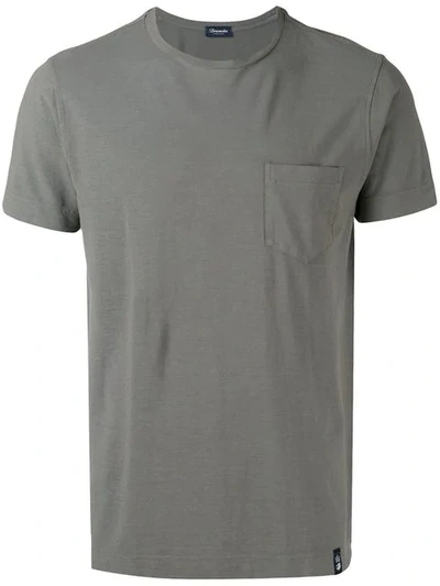 Drumohr Chest Pocket Short Sleeve T-shirt