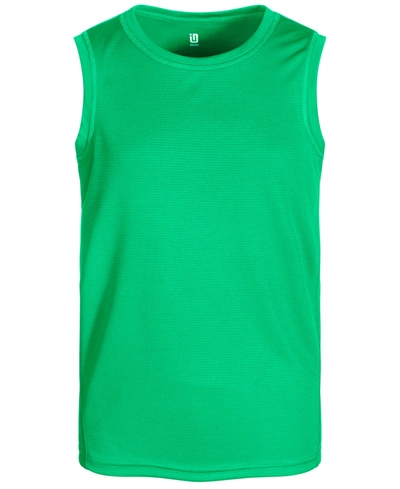 Id Ideology Babies' Toddler & Little Boys Core Sports Tank, Created For Macy's In True Green