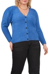 1.state Plus Trendy Button-front Cardigan In Palace