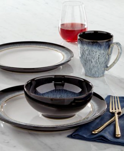Denby Dinnerware Halo Collection In Black