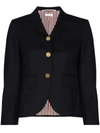 Thom Browne Single Breasted Jacket In Red