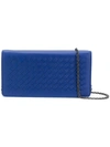 Bottega Veneta Cobalt Intrecciato Nappa Continental Wallet In Blue