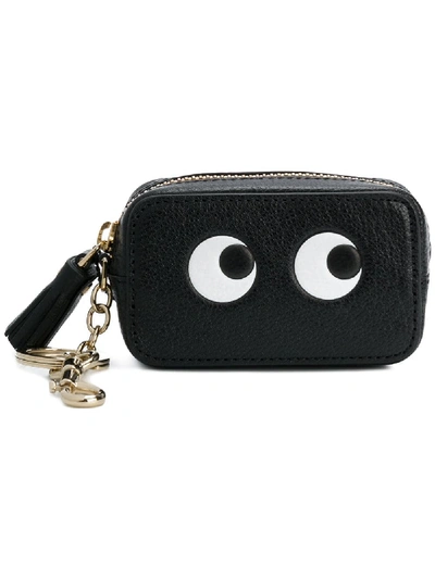 Anya Hindmarch Eyes Coin Purse In Black
