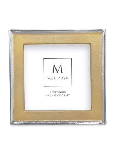 Mariposa Signature 4''x 4'' Enamel Frame In Gold