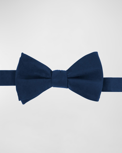 Trafalgar Sutton Pre Tied Bow Tie In Navy